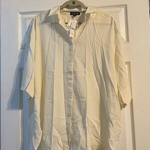 J. Crew Airy Gauze Button Up Shirt